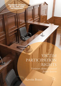 Vorderes Coverbild Victim Participation Rights