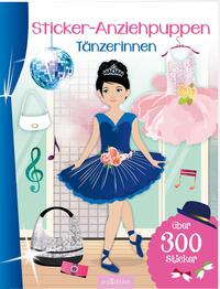 Vorderes Coverbild Sticker-Anziehpuppen – Tänzerinnen