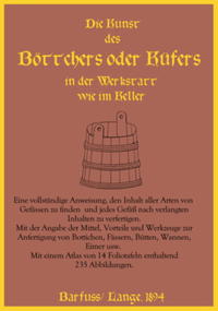 Vorderes Coverbild Die Kunst des Böttchers oder Küfers (CD)