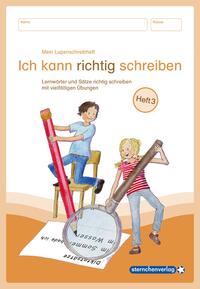 Vorderes Coverbild Mein Lupenschreibheft 3 - Ich kann richtig schreiben -