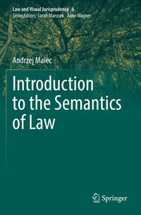 Vorderes Coverbild Introduction to the Semantics of Law
