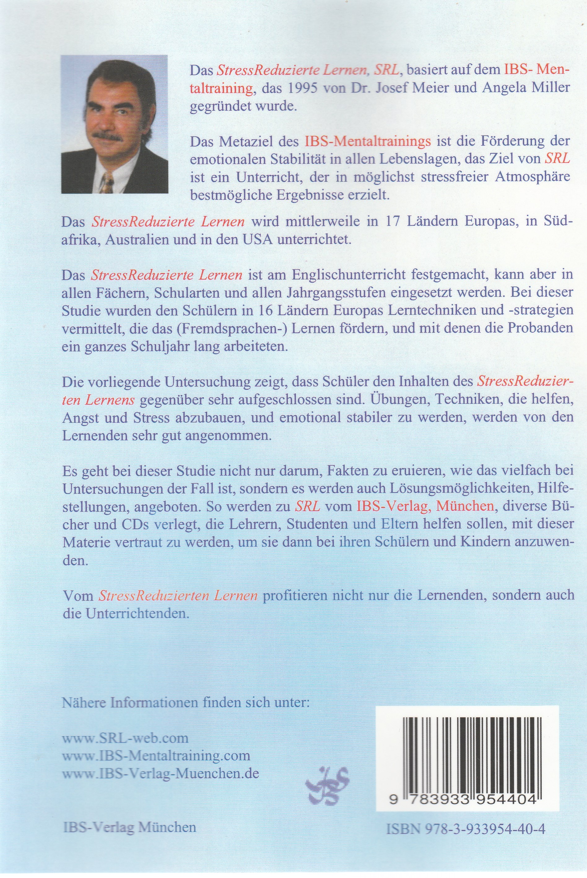 Rückseitencover StressReduziertes (Fremdsprachen-)Lernen