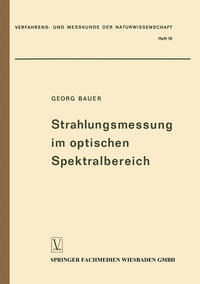 Vorderes Coverbild Strahlungsmessung im optischen Spektralbereich