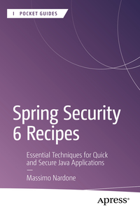 Vorderes Coverbild Spring Security 6 Recipes