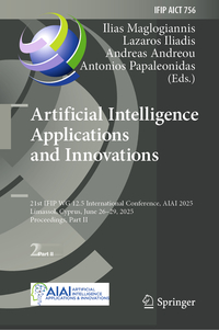 Vorderes Coverbild Artificial Intelligence Applications and Innovations