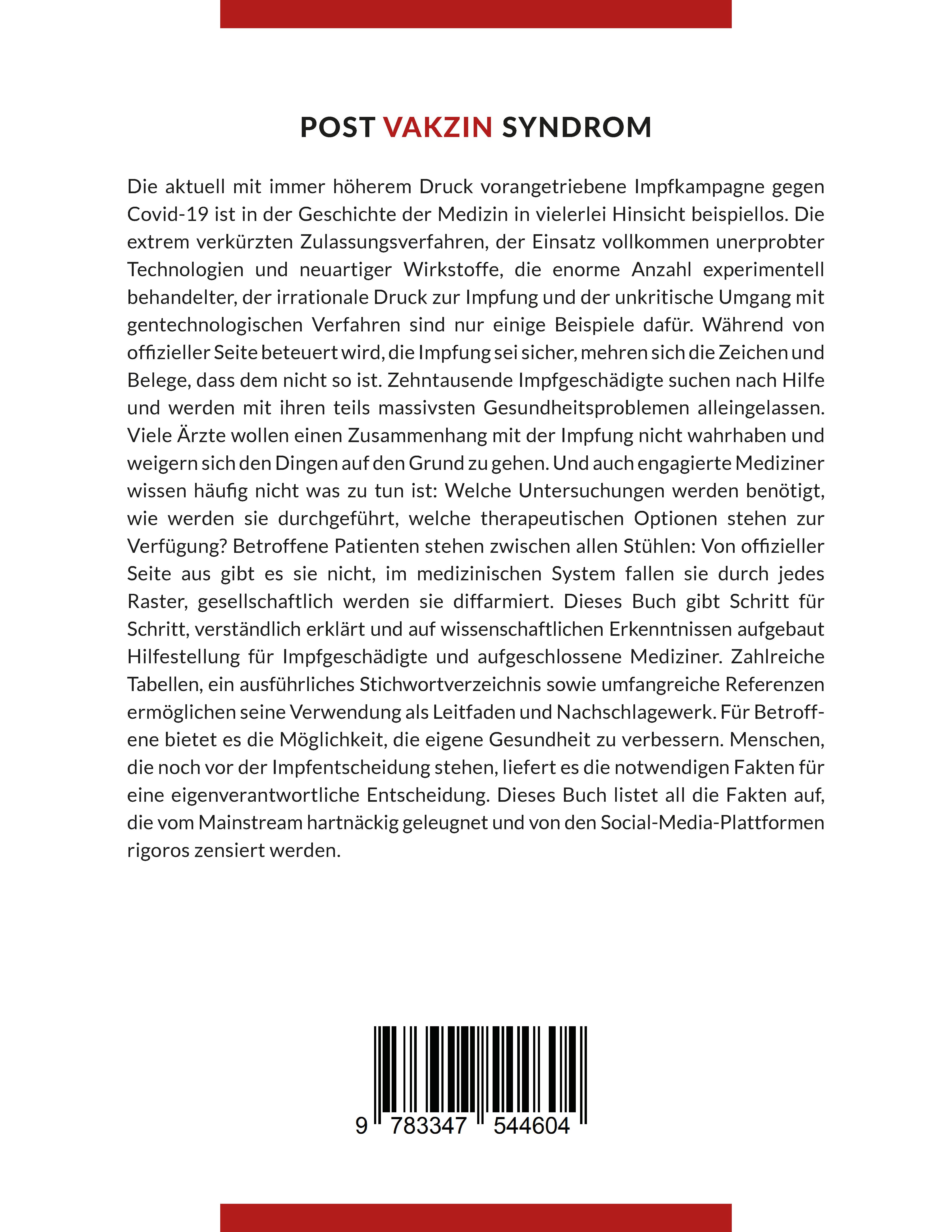 Rückseitencover Post-Vakzin-Syndrom
