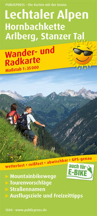 Vorderes Coverbild Lechtaler Alpen, Hornbachkette, Arlberg, Stanzer Tal