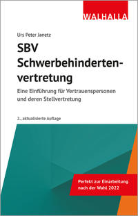 Vorderes Coverbild SBV – Schwerbehindertenvertretung