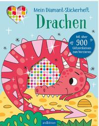 Vorderes Coverbild Mein Diamant-Stickerheft – Drachen