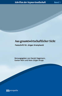 Vorderes Coverbild Aus gesamtwirtschaftlicher Sicht