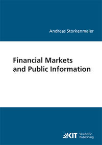 Vorderes Coverbild Financial markets and public information