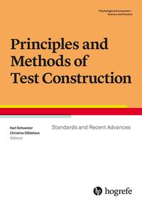 Vorderes Coverbild Principles and Methods of Test Construction