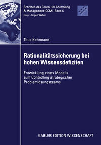 Vorderes Coverbild Rationalitätssicherung bei hohen Wissensdefiziten