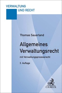 Vorderes Coverbild Allgemeines Verwaltungsrecht
