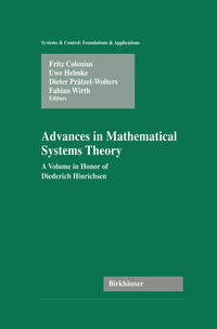 Vorderes Coverbild Advances in Mathematical Systems Theory