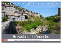 Vorderes Coverbild Bezaubernde Ardèche (Tischkalender 2025 DIN A5 quer), CALVENDO Monatskalender