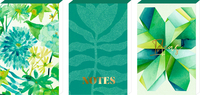 Vorderes Coverbild Notizblöckchen – All about green