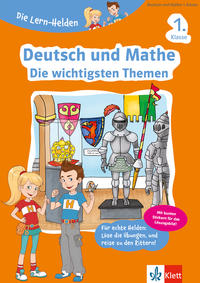 Vorderes Coverbild Klett Deutsch und Mathe - Die wichtigsten Themen 1. Klasse