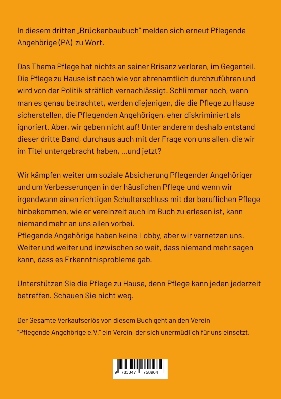 Rückseitencover Wir bauen eine Brücke … und jetzt?