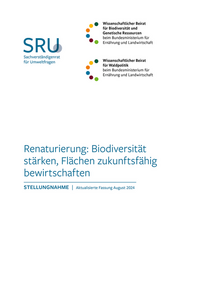 Vorderes Coverbild Renaturierung: Biodiversität stärken, Flächen zukunftsfähig bewirtschaften