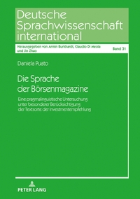Vorderes Coverbild Die Sprache der Börsenmagazine