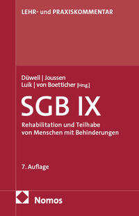Vorderes Coverbild Sozialgesetzbuch IX: SGB IX