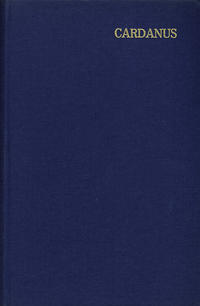 Vorderes Coverbild Hieronymus Cardanus: Opera Omnia