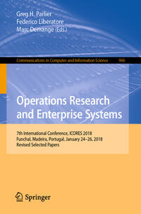 Vorderes Coverbild Operations Research and Enterprise Systems