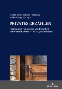 Vorderes Coverbild PRIVATES ERZÄHLEN