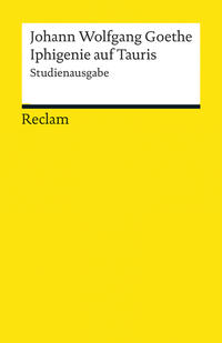 Vorderes Coverbild Iphigenie auf Tauris. Kritische Studienausgabe