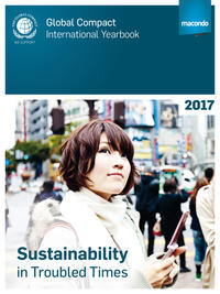 Vorderes Coverbild Global Compact International Yearbook 2017