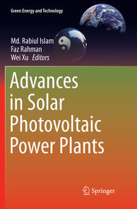Vorderes Coverbild Advances in Solar Photovoltaic Power Plants