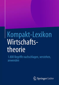 Vorderes Coverbild Kompakt-Lexikon Wirtschaftstheorie