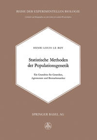 Vorderes Coverbild Statistische Methoden der Populationsgenetik