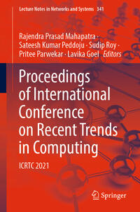 Vorderes Coverbild Proceedings of International Conference on Recent Trends in Computing