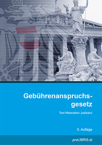 Vorderes Coverbild Gebührenanspruchsgesetz