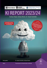 Vorderes Coverbild KI Report 2023/24