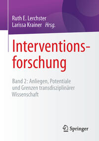 Vorderes Coverbild Interventionsforschung