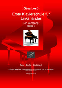Vorderes Coverbild Erste Klavierschule für Linkshänder. Ein Lehrgang / Erste Klavierschule für Linkshänder