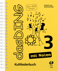 Vorderes Coverbild Das Ding 3 mit Noten