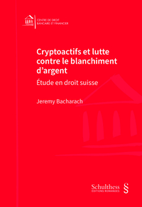 Vorderes Coverbild Cryptoactifs et lutte contre le blanchiment d'argent