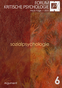 Vorderes Coverbild Forum Kritische Psychologie / Sozialpsychologie