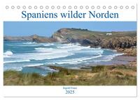 Vorderes Coverbild Spaniens wilder Norden (Tischkalender 2025 DIN A5 quer), CALVENDO Monatskalender