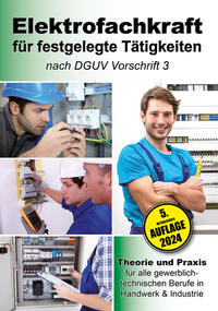 Vorderes Coverbild Elektrofachkraft für festgelegte Tätigkeiten nach DGUV Vorschrift 3