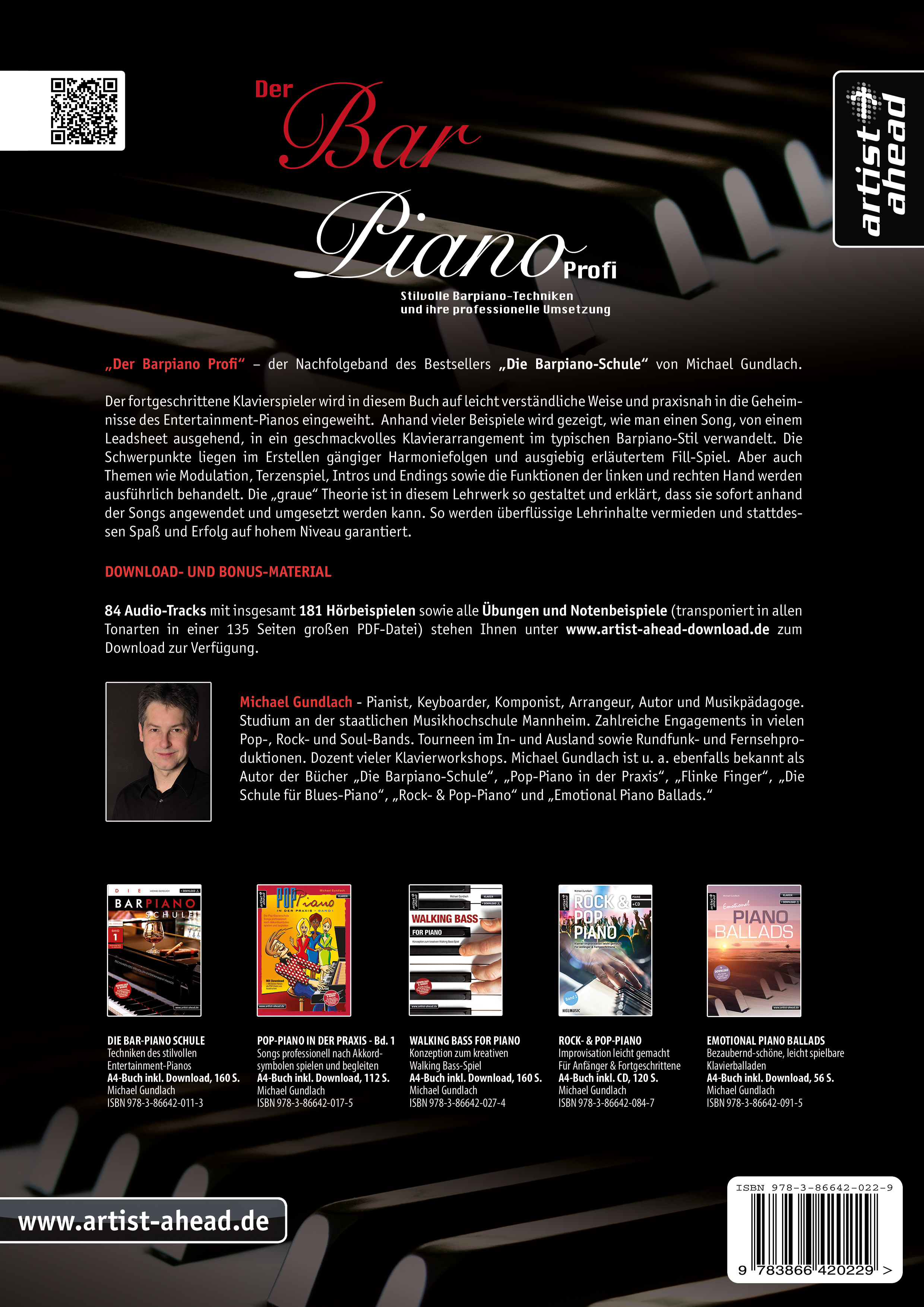 Rückseitencover Der Barpiano-Profi