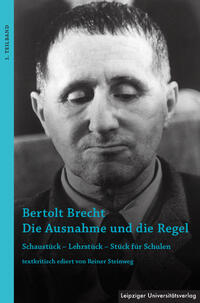 Vorderes Coverbild Bertolt Brecht Die Ausnahme und die Regel