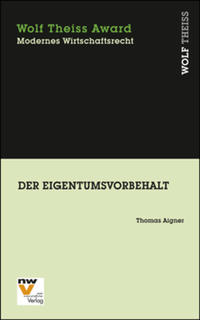 Vorderes Coverbild Der Eigentumsvorbehalt