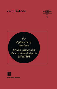 Vorderes Coverbild The Diplomacy of Partition