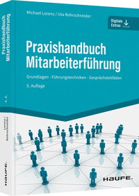 Vorderes Coverbild Praxishandbuch Mitarbeiterführung