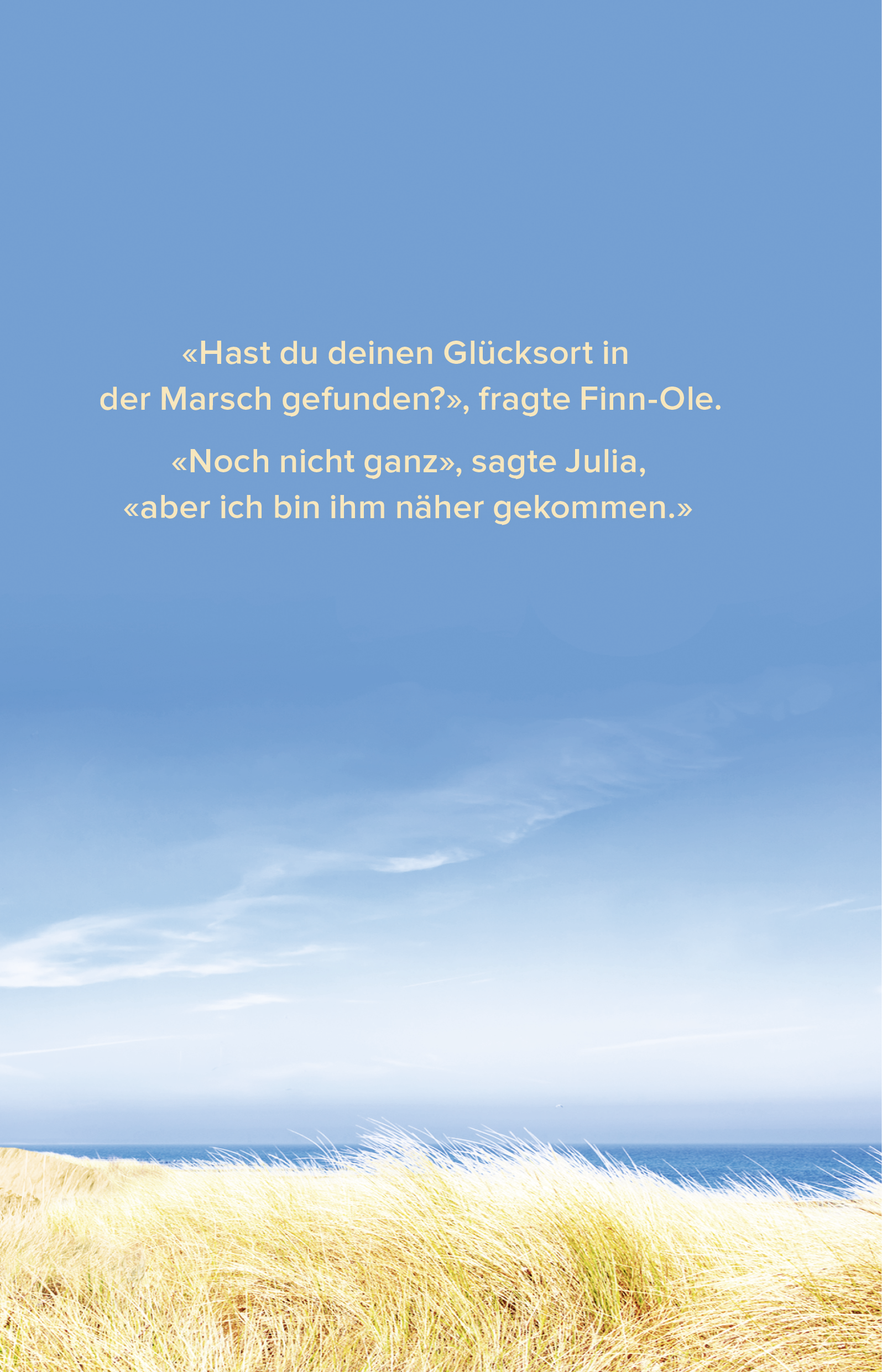 Beispielinhalt (Bild) Das kleine Friesencafé